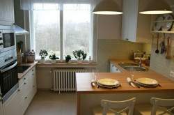 Дизайн кухни 9 кв м классика фото